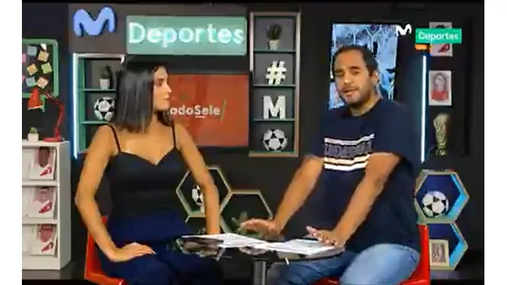 Horacio Zimmerman es conductor y panelista en Movistar Deportes.