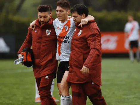 Benjamín Rollheiser se rompió los ligamentos cruzados
