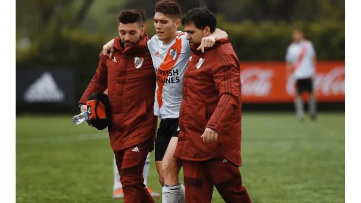 Benjamín Rollheiser se rompió los ligamentos cruzados