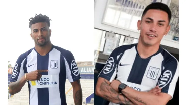 Deza y Ascues llegaron el presenta año a Alianza Lima.