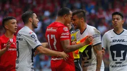 Pumas y Toluca protagonizaron el encuentro más entretenido de la fecha.