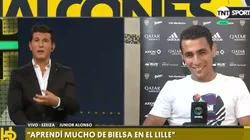 Junior Alonso contó por qué le dicen "el alemán" y los de Boca estallaron