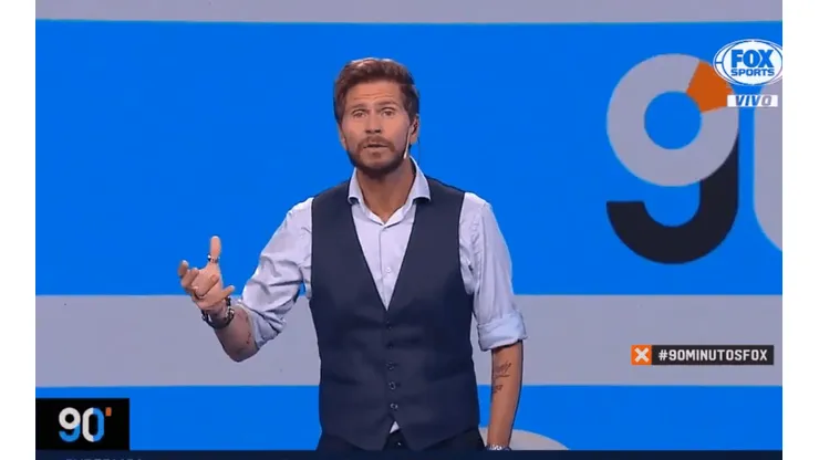 Vignolo abrió Fox Sports con Independiente: "Lo vi detonado, destruido, apagado"