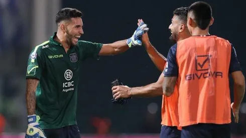 Foto que Bustos tendrá en un cuadrito en su casa.