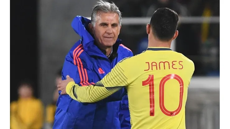 ¿Para avisarle que no va? Cumbre Queiroz, Yepes y James, en Madrid
