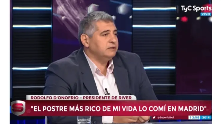Farinella: "River es el único club que no tiene hinchada"