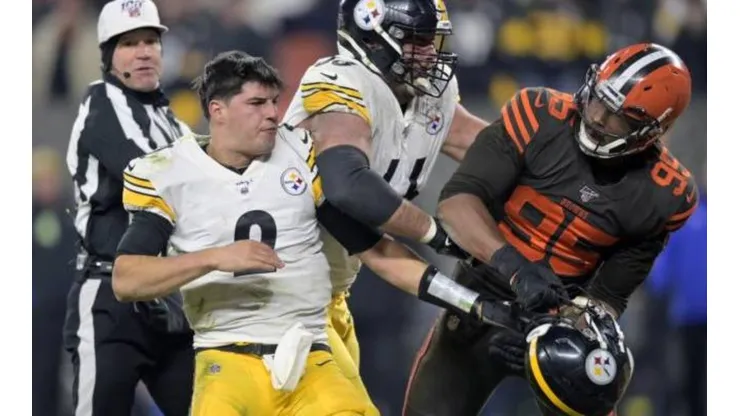 Mason Rudolph podría demandar a Myles Garrett.