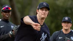 Así se vio Gerrit Cole en su primera práctica de picheo con los Yankees