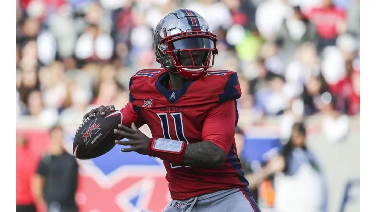 A lo Pat Mahomes: el increíble pase de anotación en la XFL.