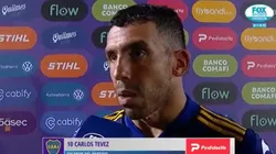 Apenas terminó el partido, Tevez le mandó un mensaje a todos los anti-Boca