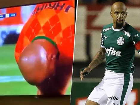 Felipe Melo le dedicó un cantito bien bostero a River y lo subió a Instagram