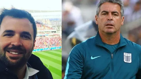 Lostaunau ha sido captado con camiseta foto de Alianza y en Matute.