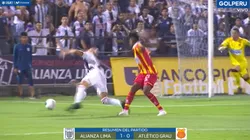 Federico Rodríguez fue quien generó el penal acusando una falta de Reátegui.