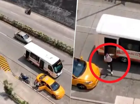 El video de la humildad: Roberto Ovelar se mueve en Manizales a punta de buseta