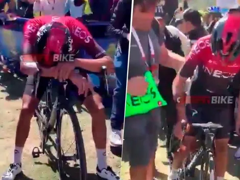 Lo que no se vio en TV: Egan totalmente reventado tras subir el Verjón