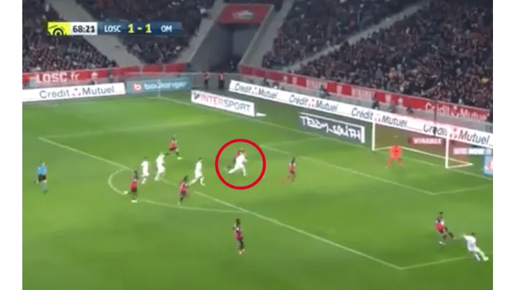 Marsella se llevó el triunfo ante Lille gracias a este gol de Benedetto