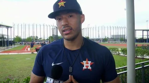 Carlos Correa alzó la voz después de las polémicas declaraciones de Bellinger