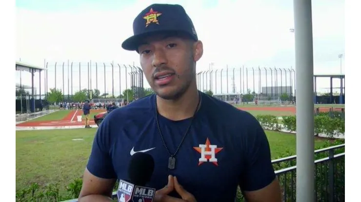 Carlos Correa alzó la voz después de las polémicas declaraciones de Bellinger