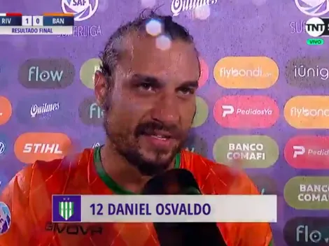 Osvaldo sobre la gente de River: "Me chupa un hue..."