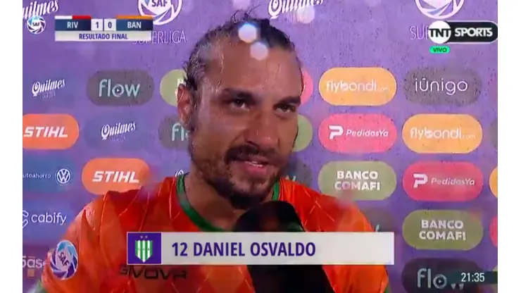 Foto de Daniel Osvaldo, jugador de Banfield.
