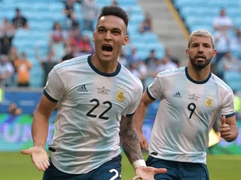 Scaloni: "Para Argentina, Lautaro Martínez es una bendición"