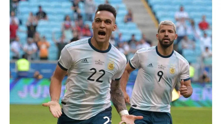 Scaloni: "Para Argentina, Lautaro Martínez es una bendición"