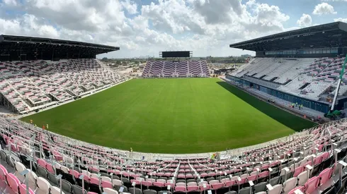 El estadio de Inter Miami, listo para el debut en la MLS.