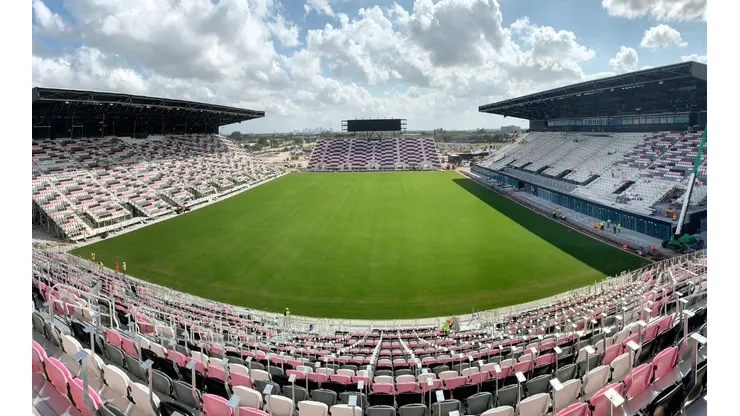 El estadio de Inter Miami, listo para el debut en la MLS.