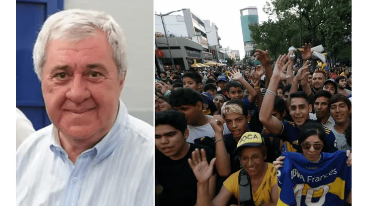 Después del recibimiento, Ameal no tuvo dudas: "Santiago es de Boca"