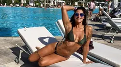 Camiseta y mate de River: la foto de Ivana Nadal para palpitar el partido ante Banfield