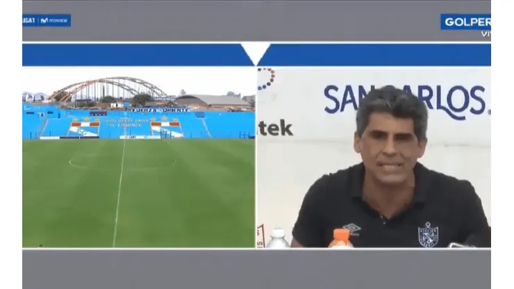 Alvaro Barco declaró tras el partido de San Martín.