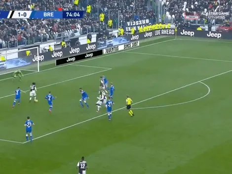 Matuidi se la pasó de taco y la definición de Cuadrado fue una obra de arte