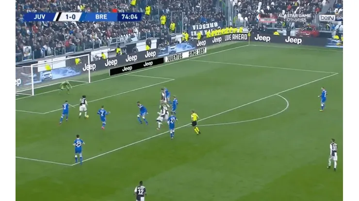 Matuidi se la pasó de taco y la definición de Cuadrado fue una obra de arte