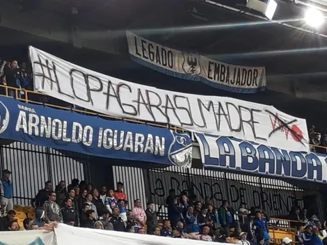 Aparte de censura, a Millos le caería una sanción por la pancarta contra Win+