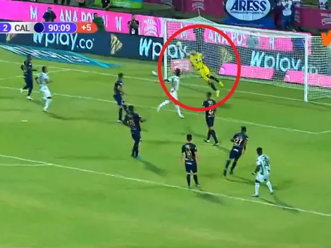 David González volvió a callar bocas con esta tremenda atajada