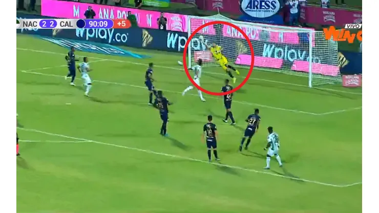 David González volvió a callar bocas con esta tremenda atajada