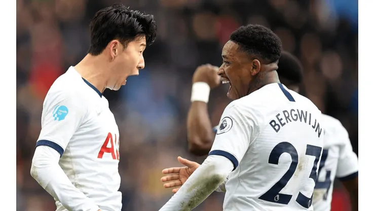 Agónico: Tottenham lo ganó en la última ante Aston Villa con un gol de Son