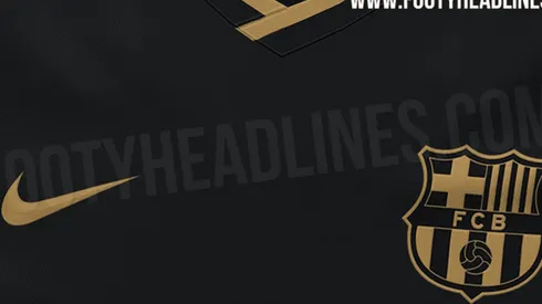 Se filtró la camiseta suplente que usará Barcelona en la próxima temporada