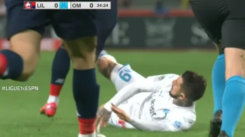 La dura infracción de Darío Benedetto.