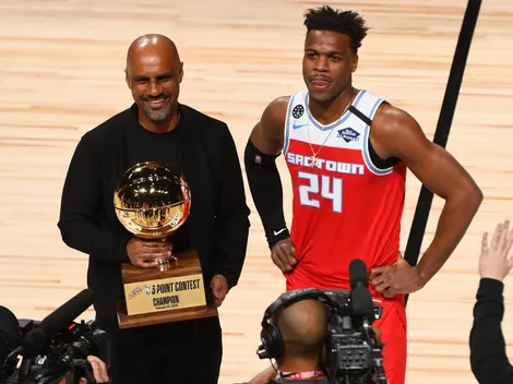 Buddy Hield, el nuevo campeón del Concurso de Triples