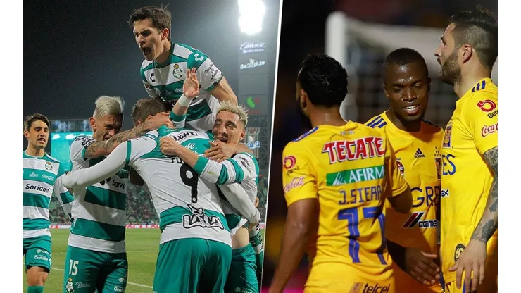Las probables alineaciones de Santos Laguna y Tigres para esta tarde