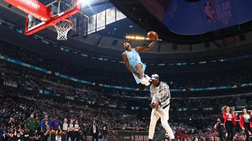 Derrick Jones Jr. se coronó campeón del Concurso de Mates