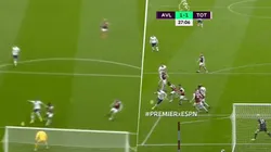 Alderweireld metió un gol en contra insólito y al poco tiempo un golazo