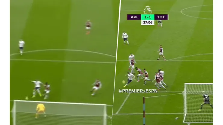 Alderweireld metió un gol en contra insólito y al poco tiempo un golazo