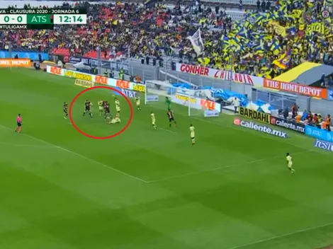 Atlas lo ganaba, pero el VAR lo anuló