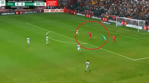 Pumas entró dormido y Emmanuel Gigliotti aprovechó para estampar el 1-0