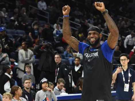 Revelado: el primer aro de LeBron James