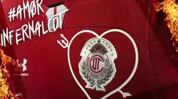 Un flechazo al corazón: la playera especial que usará Toluca frente a Pumas