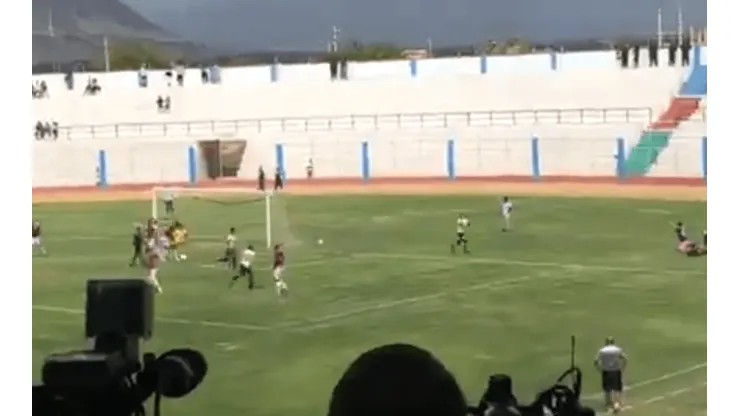 Urruti anotó su primer gol en el torneo peruano.