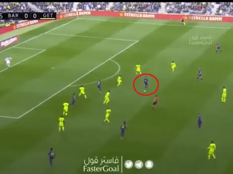 Con un toque mágico de Messi, Griezmann quedó sólo y hay gol de Barcelona